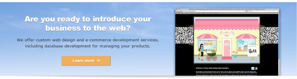 Ready to introduce your business to the web?