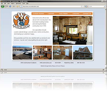 CWC Construction Website